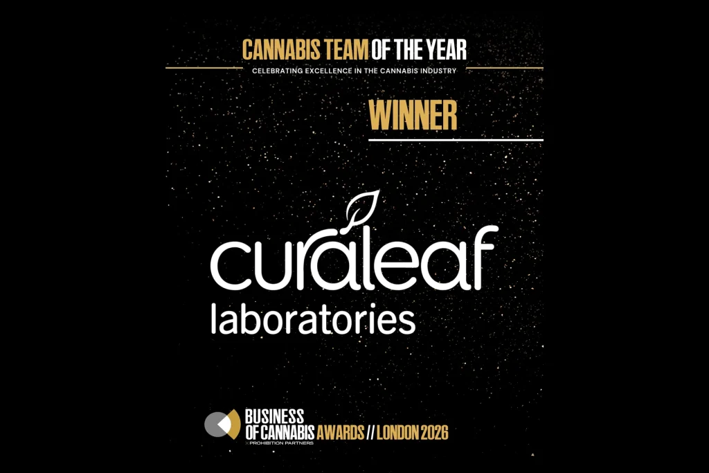 Curaleaf Laboratories, winner of Cannabis Team of the Year at the Business of Cannabis Awards 2026